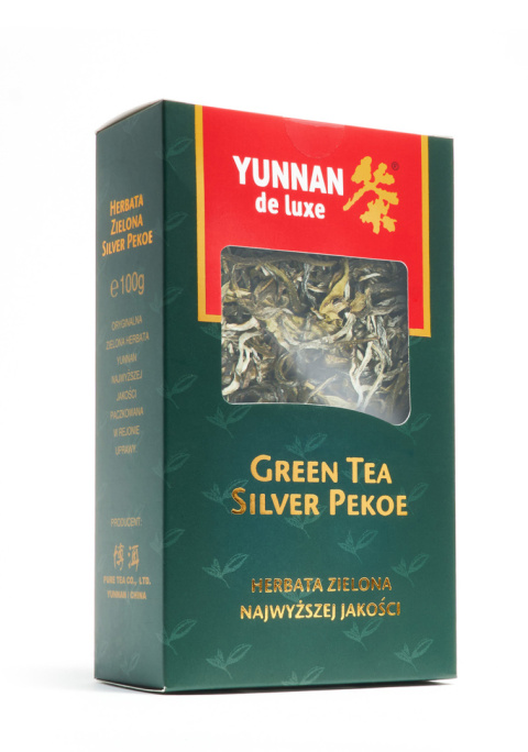 Yunnan Herbata Zielona Silver Pekoe Lg-101 100g Green Tea Yunnan Home ...